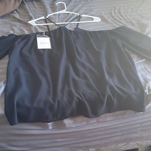 Black dress blouse